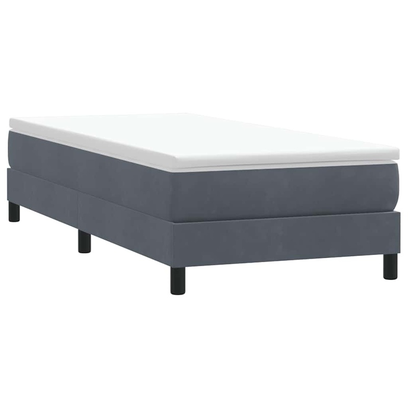 Sommier  lattes de lit sans matelas gris fonc 80x210 cm