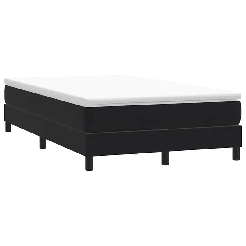 Sommier  lattes de lit sans matelas noir 120x210 cm velours