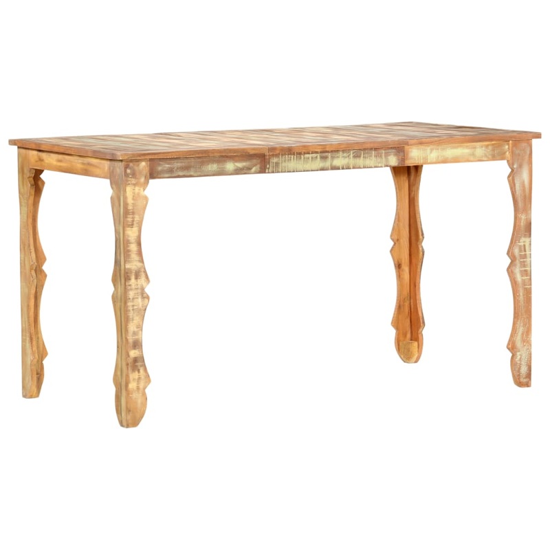 Table de salle  manger 140x70x76cm Bois de rcupration massif