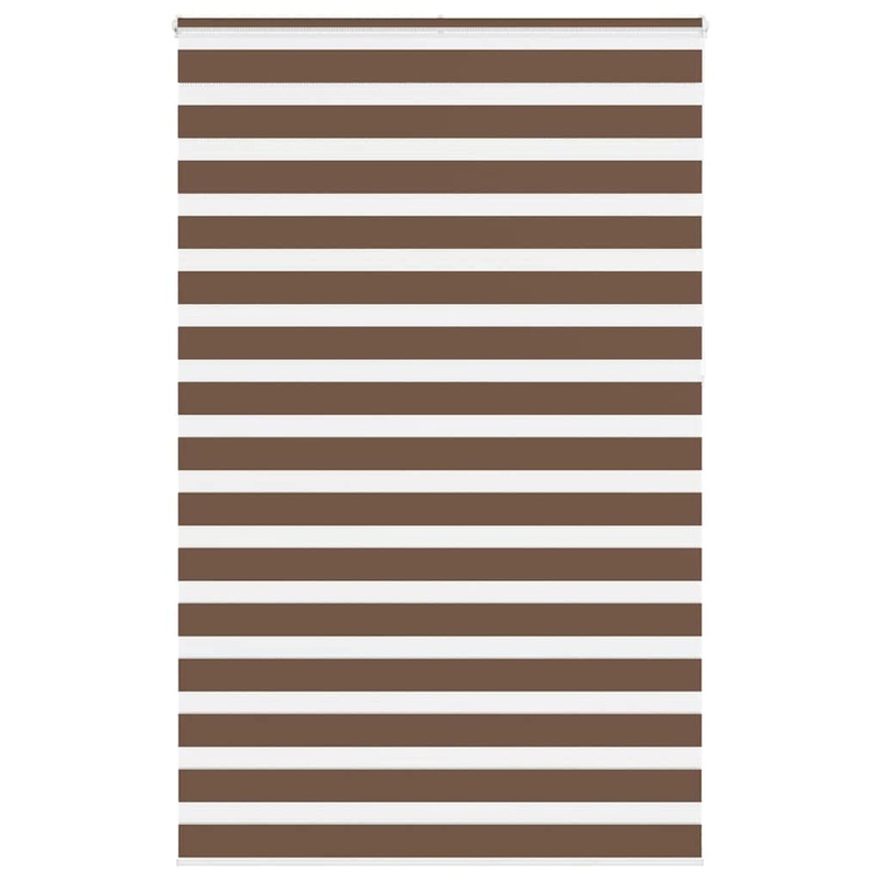 Store zbre marron 150x230cm largeur du tissu 145,9cm polyester