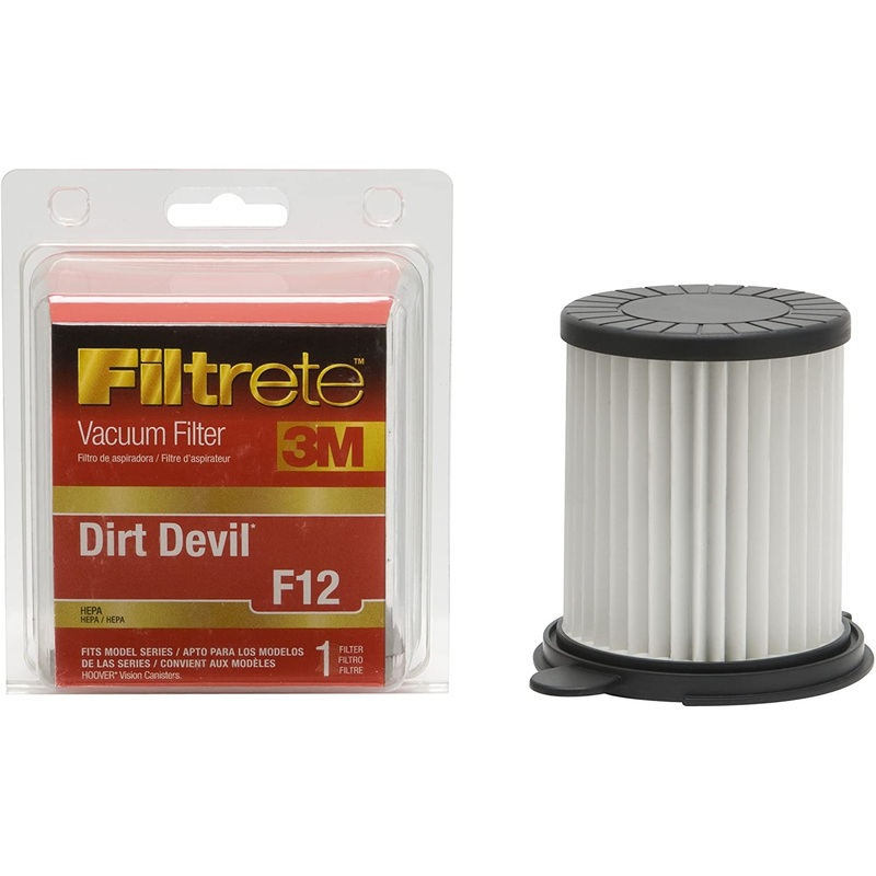 Dirt Devil HEPA Dust Cup Filter Type F12 for Vision Canister Vacuum Models 082660