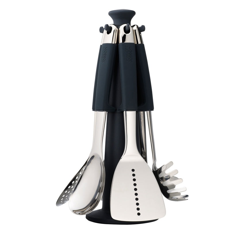 Joseph Joseph Elevate Steel 100 Collection Carousel Utensil Set 95029