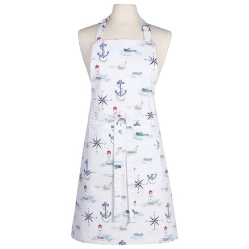 Now Designs - Compass, Anchor & Lighthouse Apron - Adult