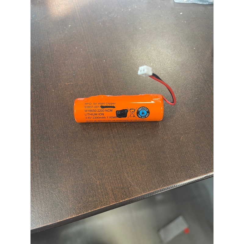Wahl battery Lithium Ion 3.6V 2200mAh 7.92wh 93837 91741