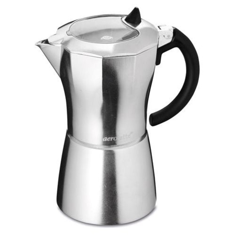 Aerolatte Moka-Vista Italian Espresso Stovetop Espresso Maker