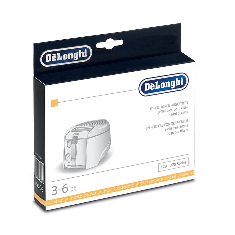 Delonghi deep-fryer filter F28  D28 Series  Replacement Set