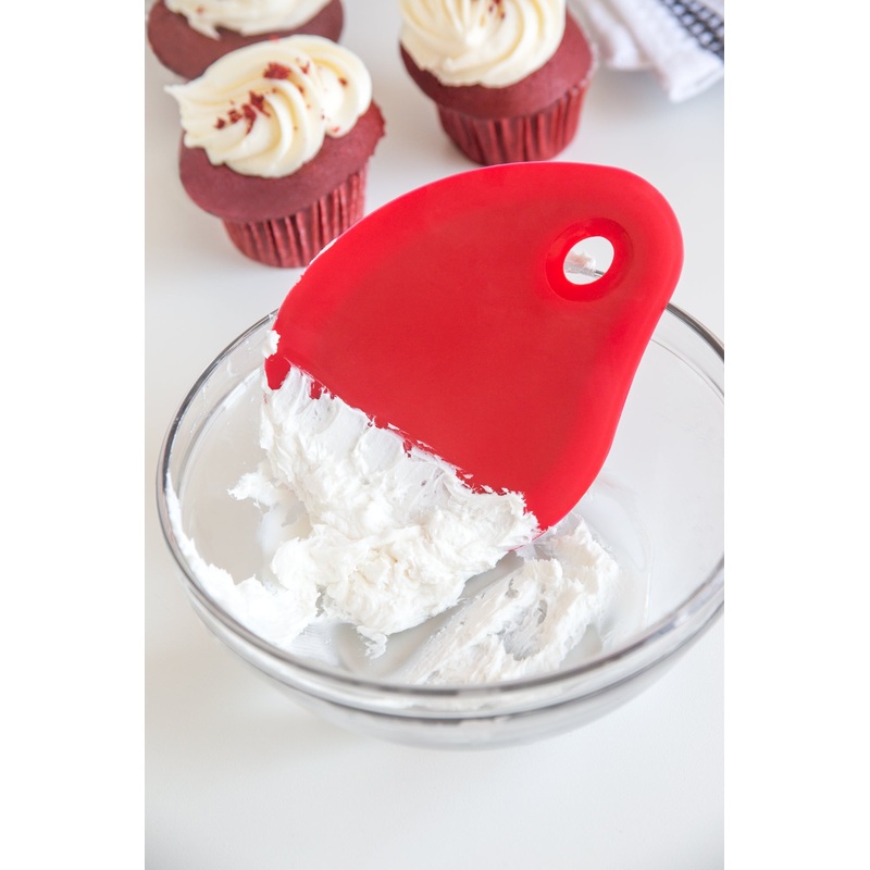 Bowl Scraper Silicone Great for those hard to reach spots