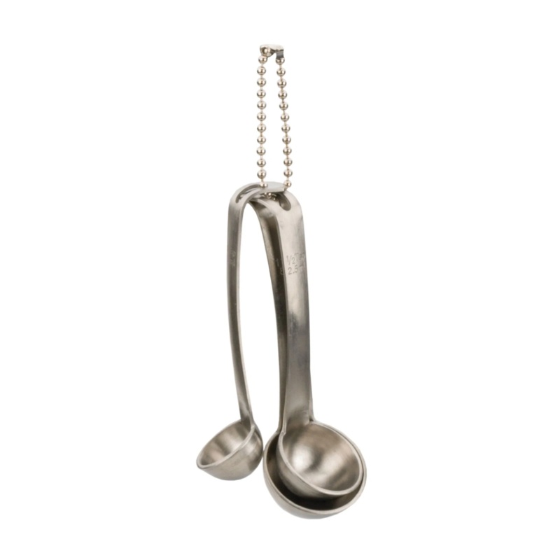 RSVP Mini Ladles Measuring Spoons - Teaspoon Set