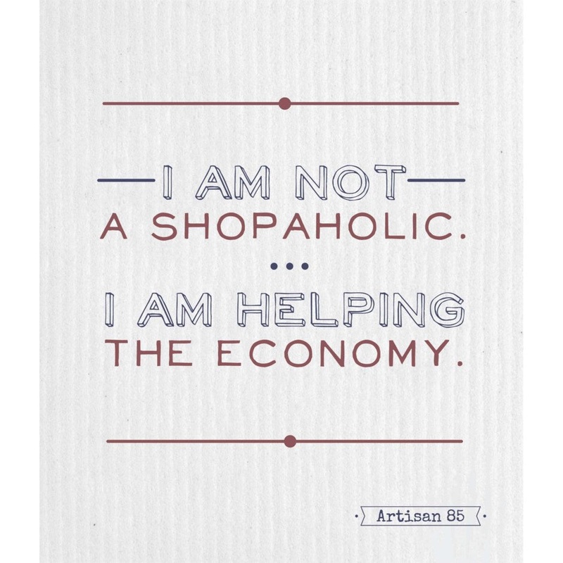 Shopaholic Swedish Cloth