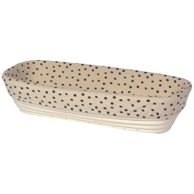 Banneton Liner - Rectangle - Dots
