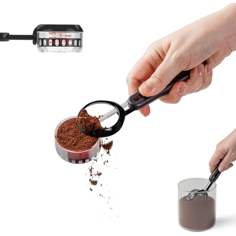DreamFarm Levoops Measuring Scoop BLACK