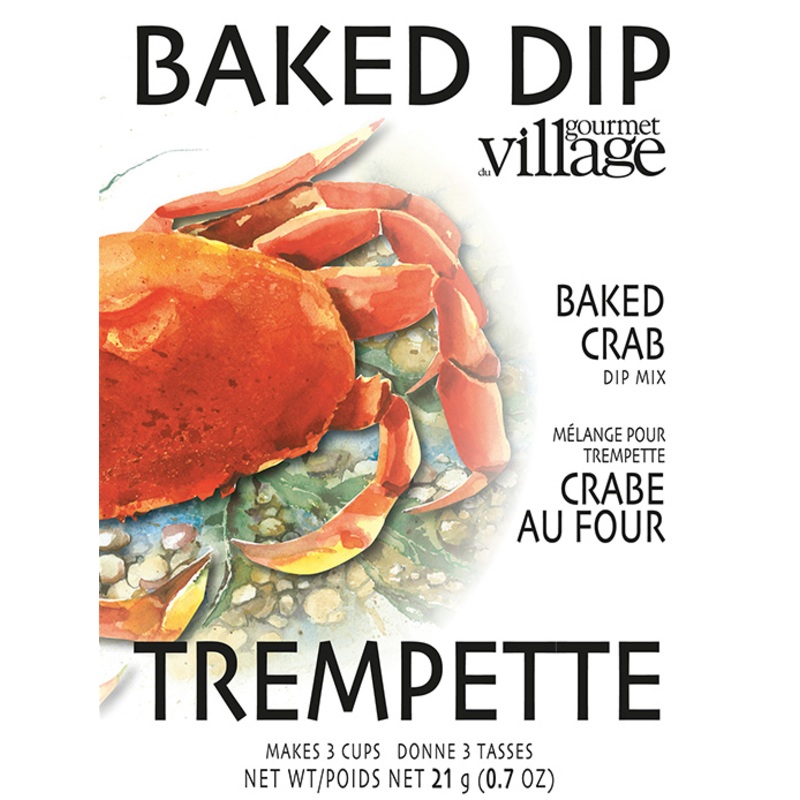 Gourmet du Village - Baked Crab Dip