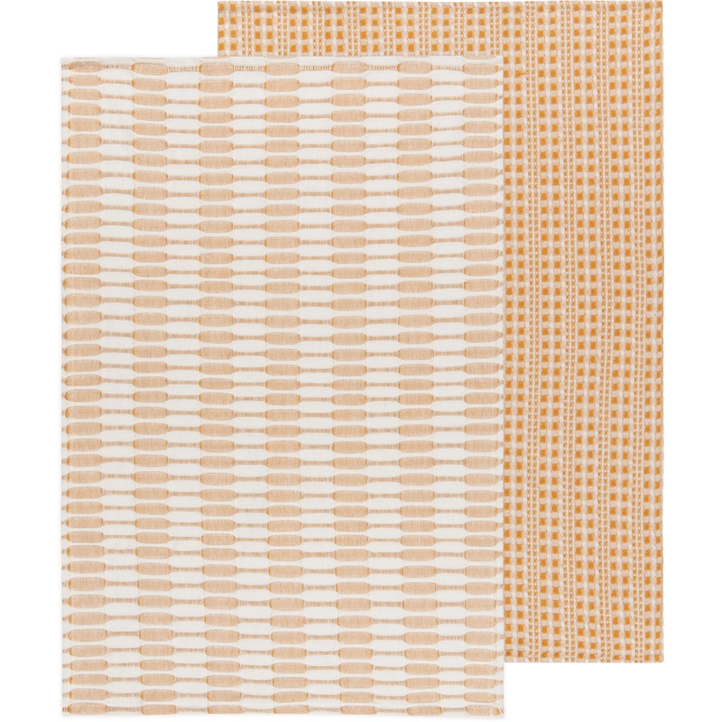 Heirloom Tea Towel Set of 2 Abode Ochre