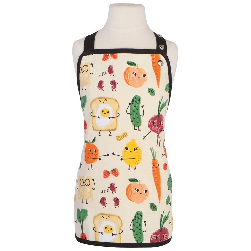 Jubilee Apron - Funny Food - Child Size