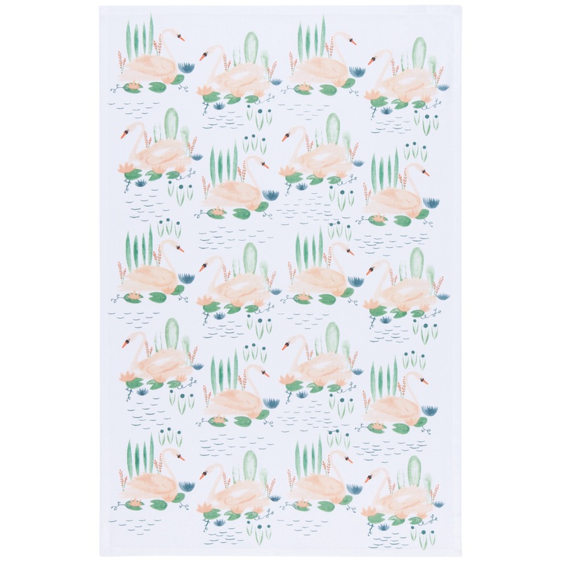 Jubilee Tea Towel - Swan Lake