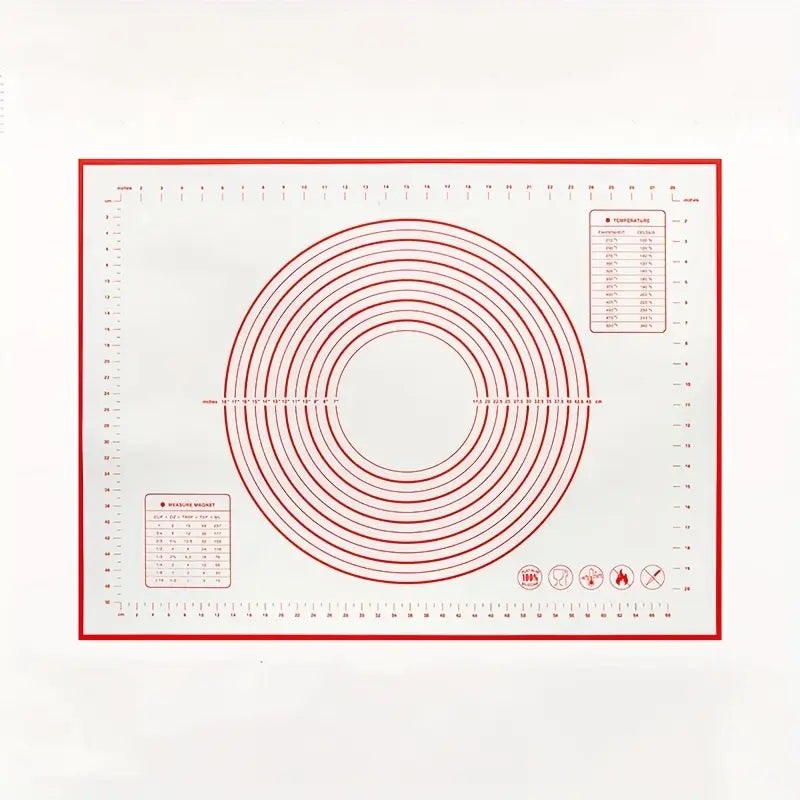 Silicone Pastry Mat  20" x 16" - Non-Slip