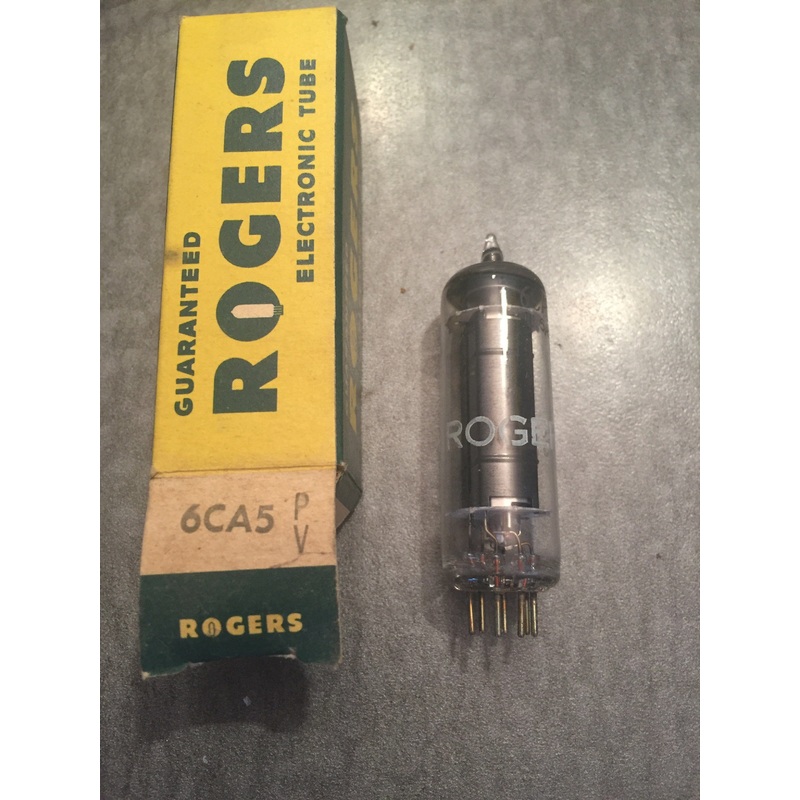 Rogers elec tube 6CA5