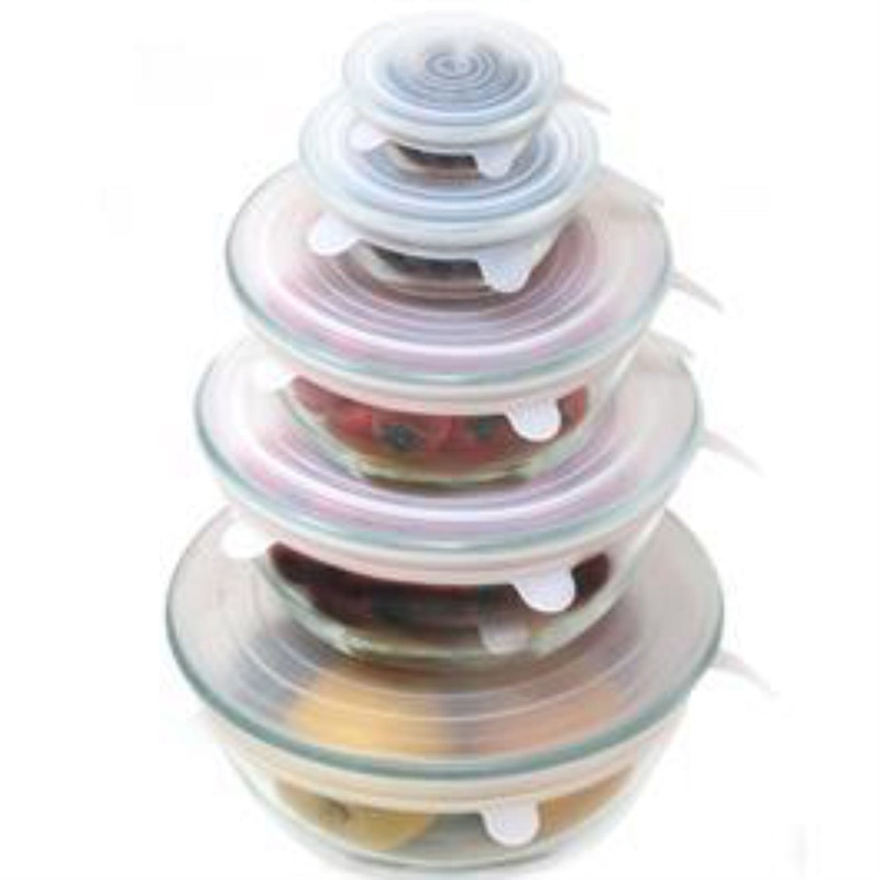 Danesco Silicone Stretch Lids - 612305CLR Best Seller