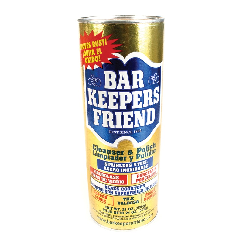 Bar Keepers Friend Cleaner for that Dull Yellowish tinge