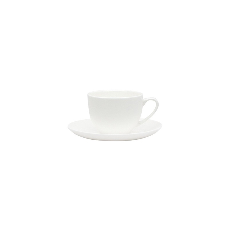 Cappuccino Cup/Saucer 8oz - Red Vanilla