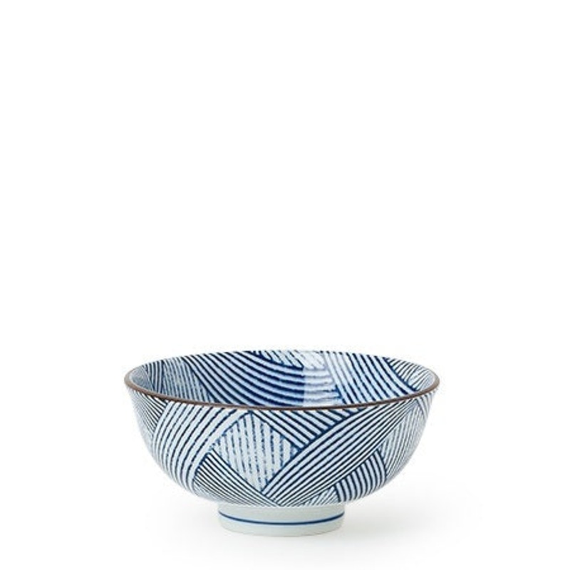 Aizome Shima 4.5" Rice Bowl