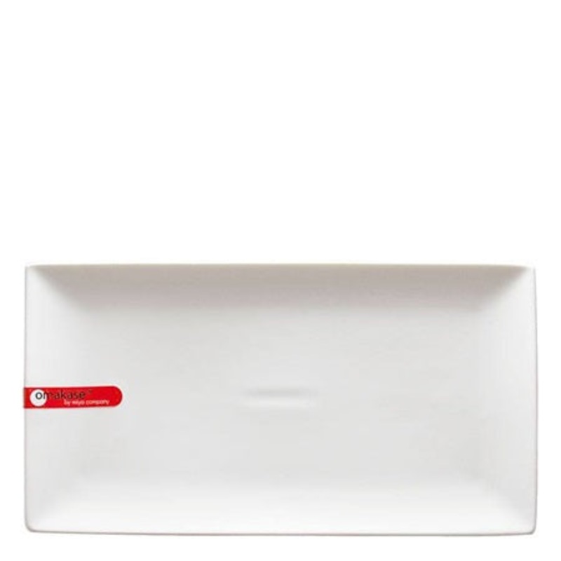 Plate 9.5" X 5.25" Rect Whiterectangular Plate 9.5" X 5.25"