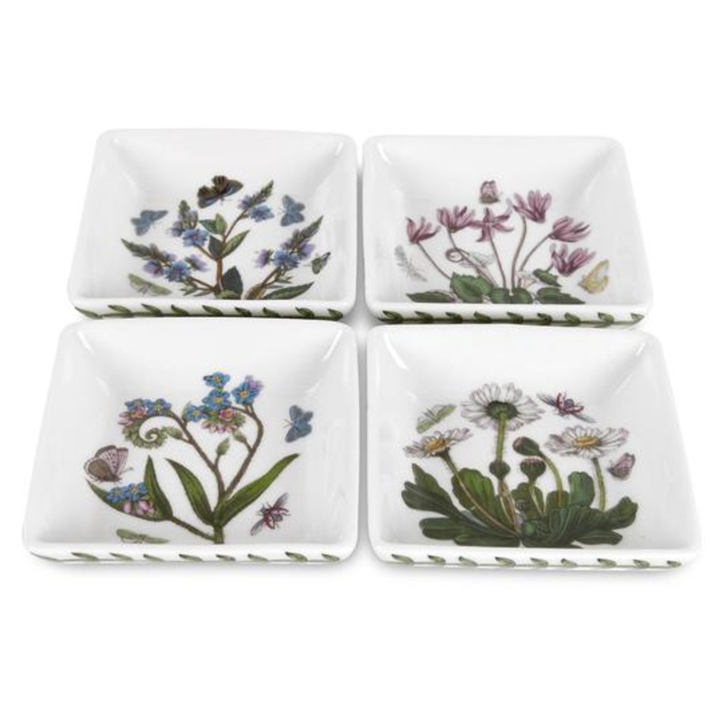Botanic Garden Dipper Dishes 3" Set of 4