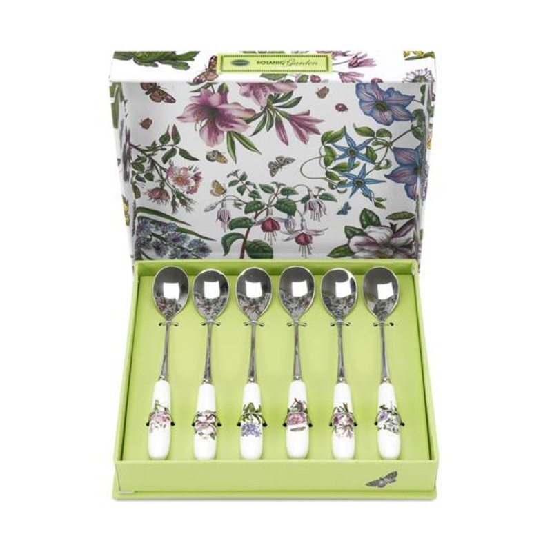 Botanic Garden Tea Spoon 6" Set of 6
