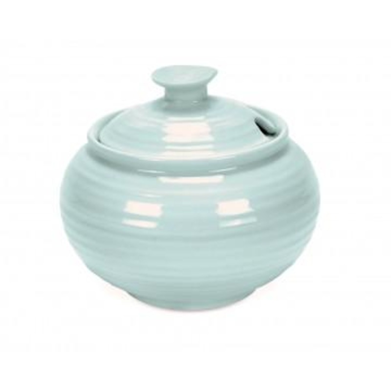 Sophie Conran Celadon Collection Covered Sugar Jar 11 oz