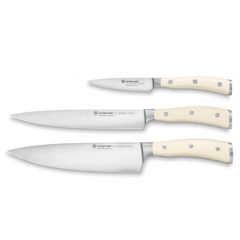 Wsthof Classic Ikon Crme 3 pcs. Knife Set