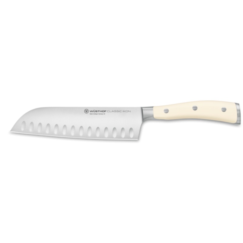 Wsthof Classic Ikon Crme 7" Hollow Ground Santoku Knife