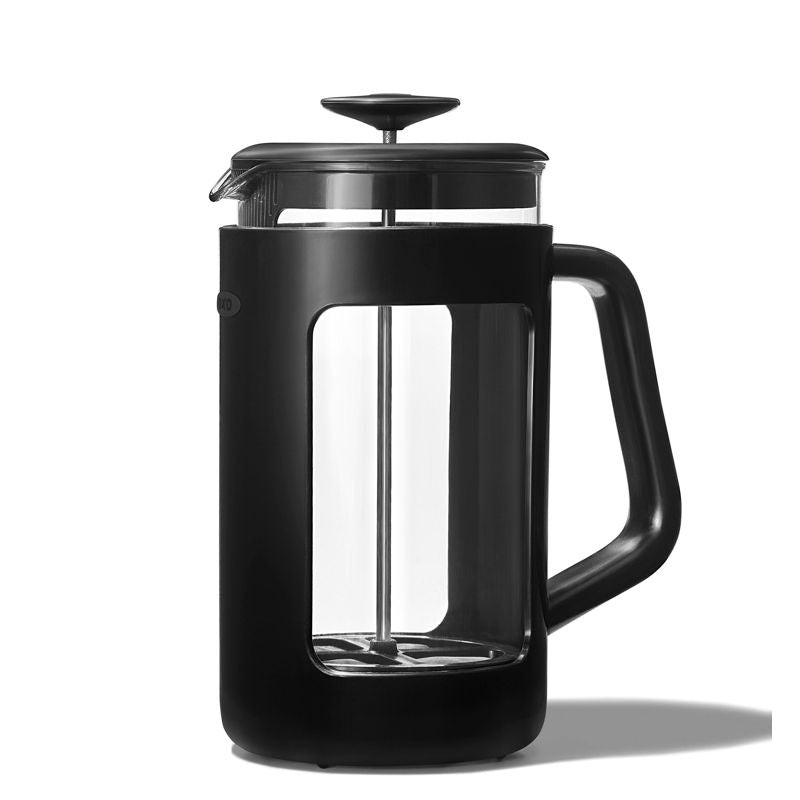 BREW 8-cup French Press with GroundsLifter