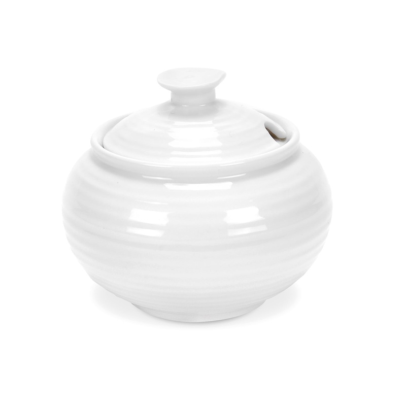 Sophie Conran  White Covered Sugar Bowl 11 oz