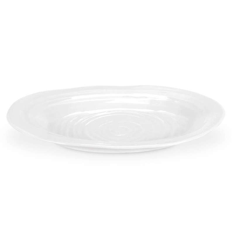 Sophie Conran White White Small Oval Plate 11.5 x 8.5"