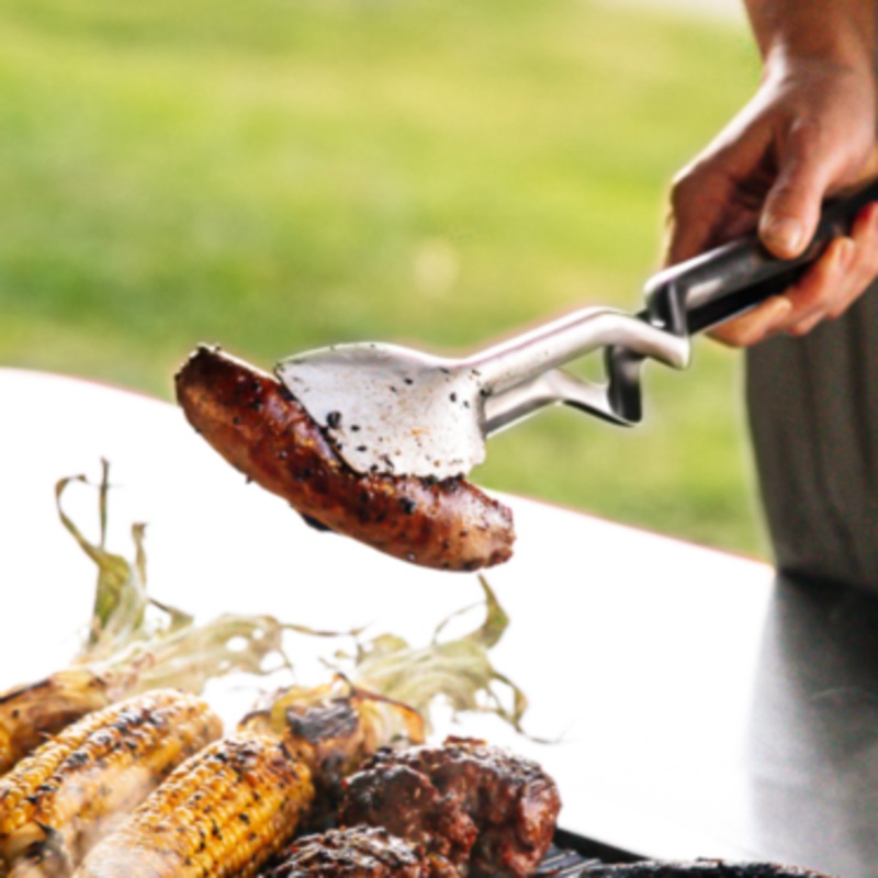 BBQ Clongs 38cm/15 Black