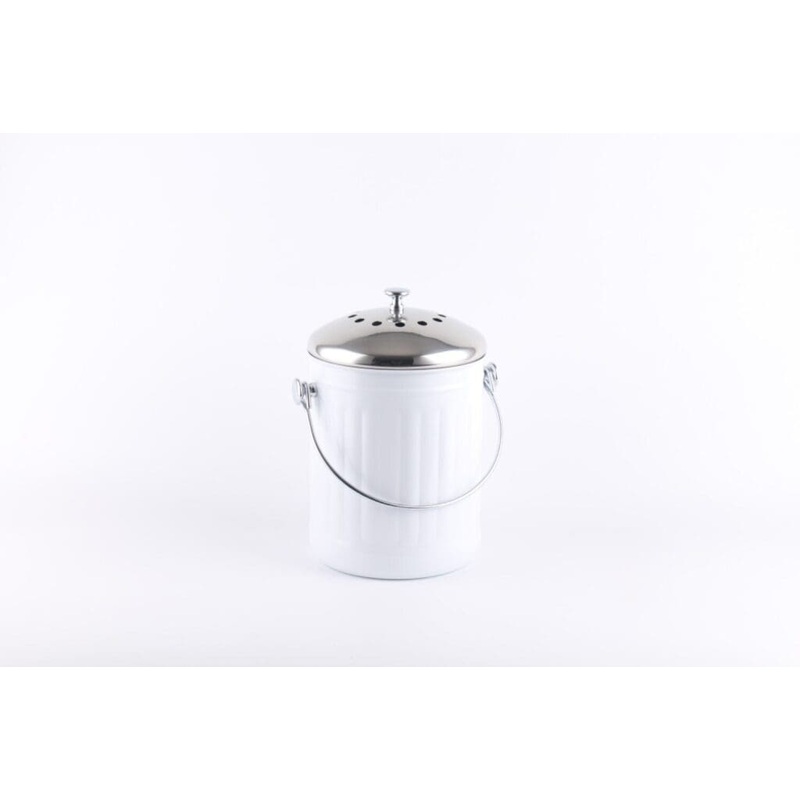 Compost Bin 4.5L/4.7Q White