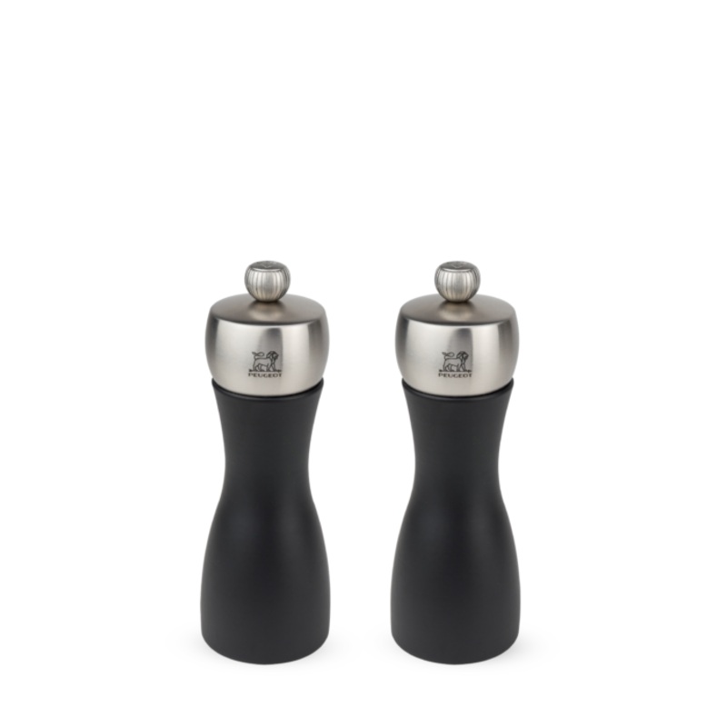 Peugeot Tahiti Fidji Set Black Wood/Stainless