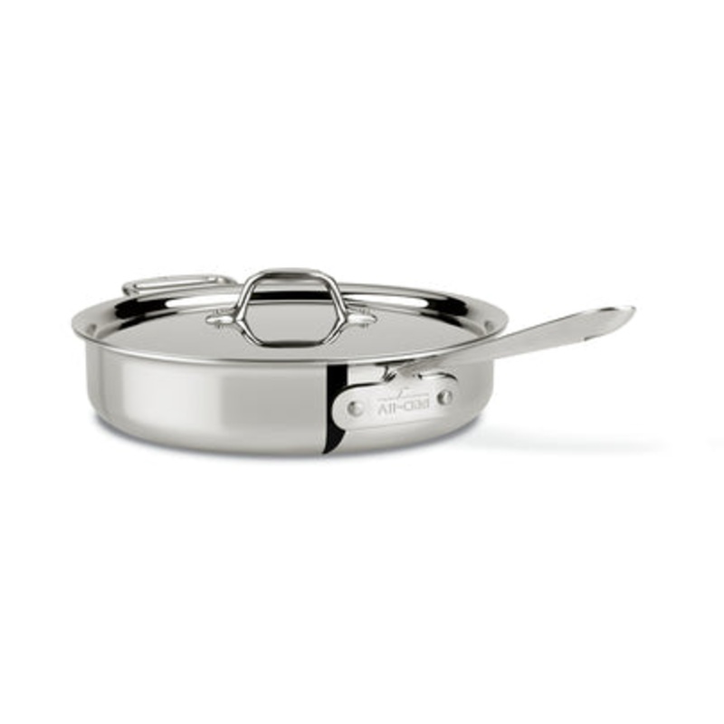 All-Clad D3 Saute Pan w lid