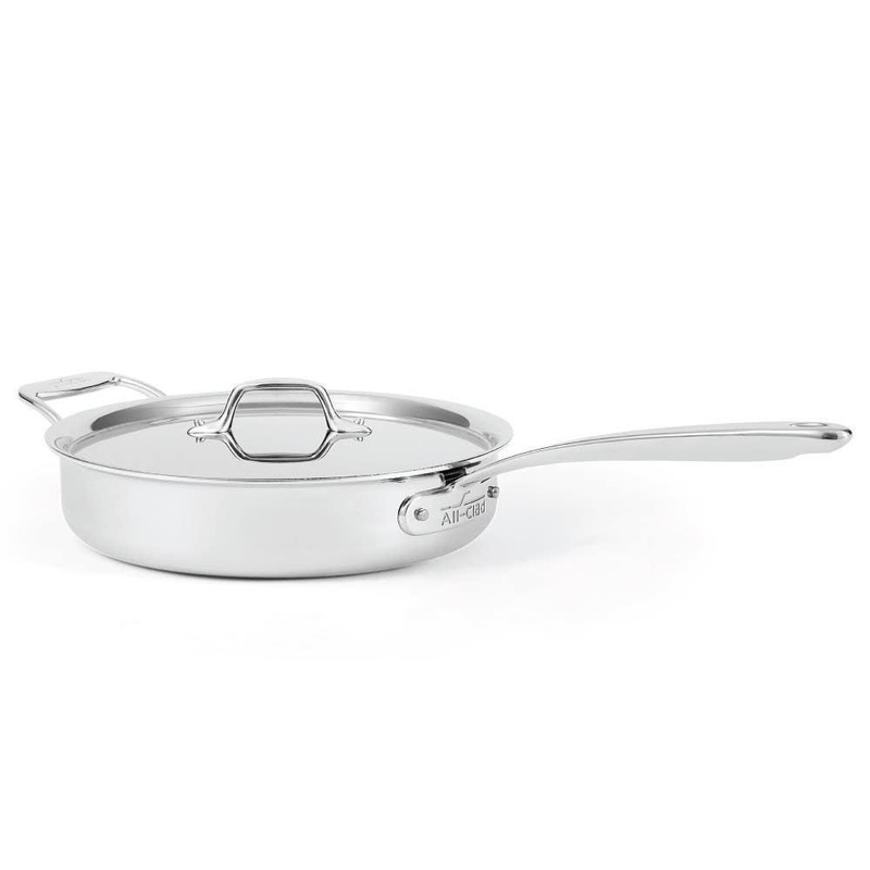 All-Clad Graphite Core 3 Qt. Saut w/Lid