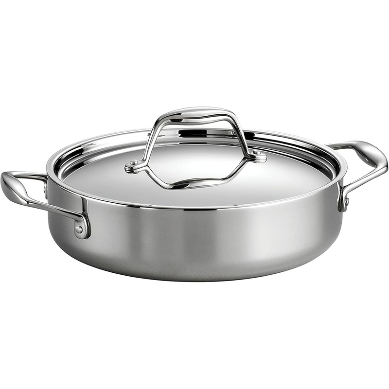Tramontina Tri-Ply Stainless 3 to 6 Quart Braiser