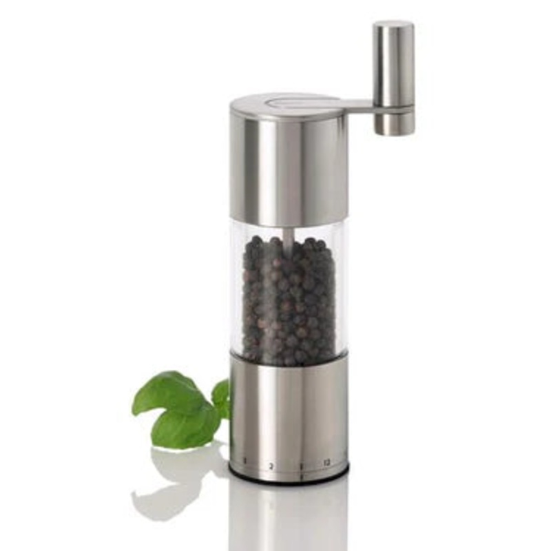 AdHoc SELECT Geared SS Pepper/Salt Mill - Unfilled