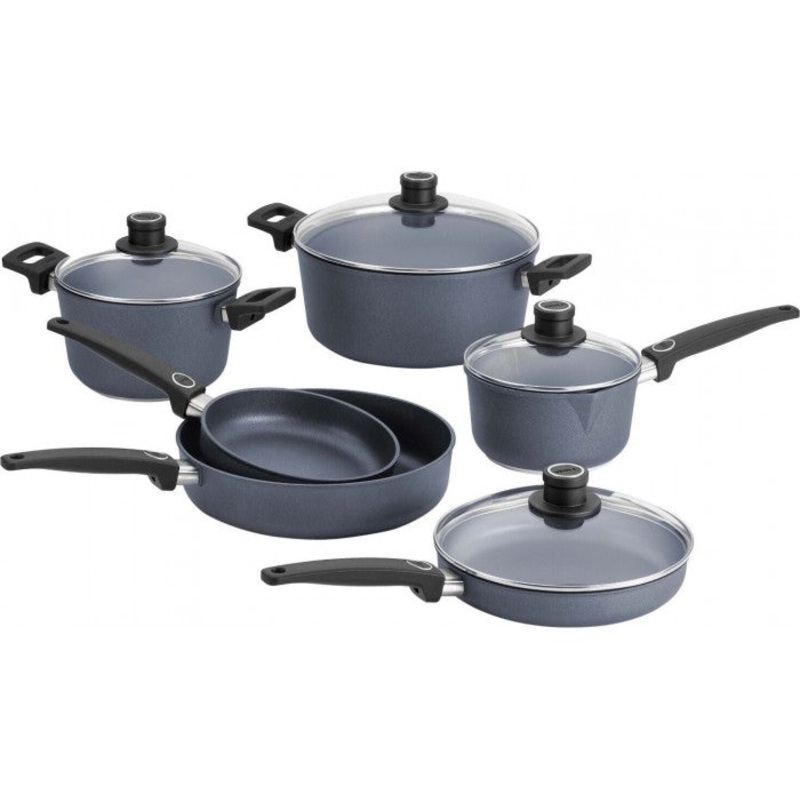 Woll Diamond Lite Induction 10 Pc Cookware Set Fixed Handles