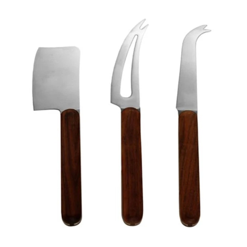 Cheese Knife Set | Timber American Walnut Wood | Swissmar