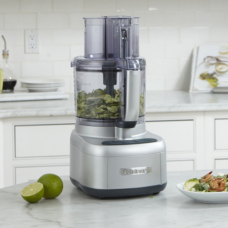 CU Elemental 11-Cup (2.6 L) Food Processor with Accessory Storage Case
