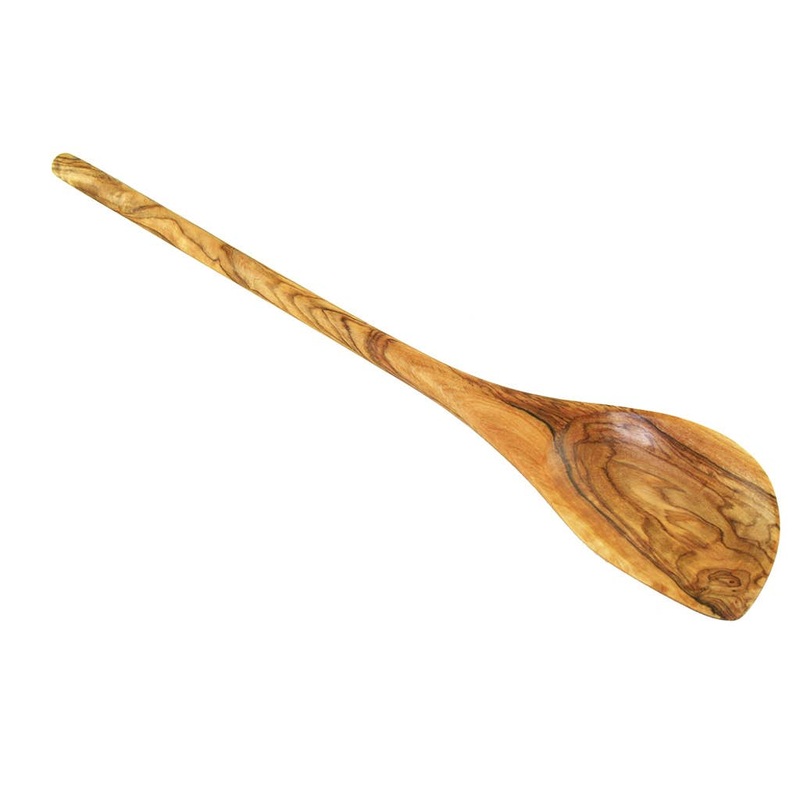 olivenholz-erleben - Cooking spoon 30 cm with corner