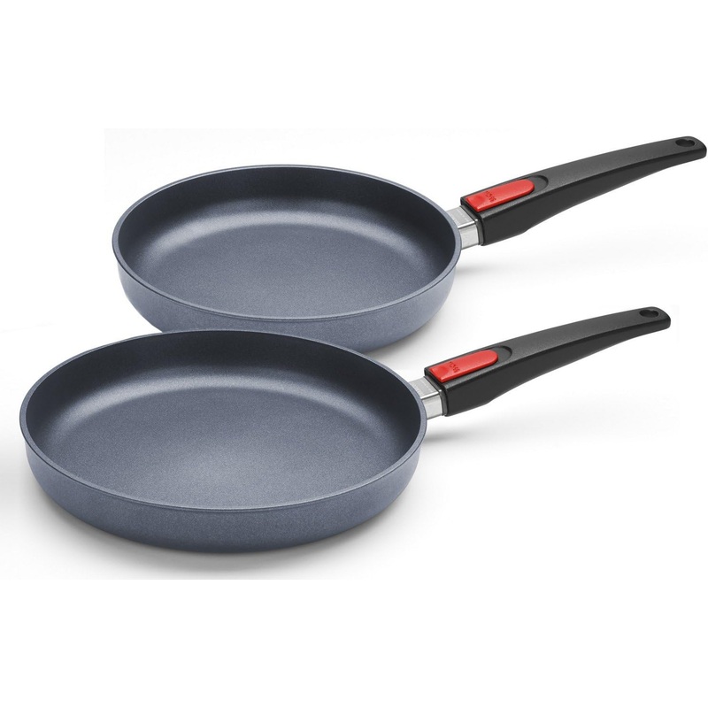 Woll Diamond Lite Fry Pan Set of 2 (24cm+28cm Detachable handle )
