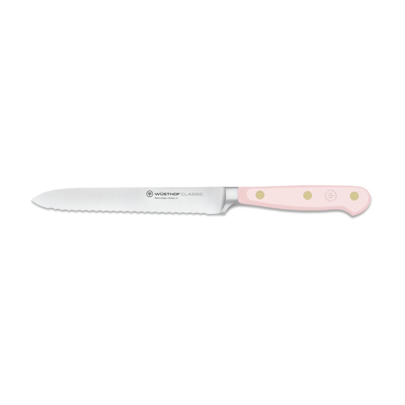 Wsthof Classic Pink 5" Serrated Utility Knife