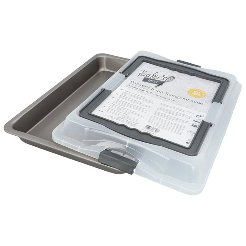 BAKERS BEST Baking Tray w/Lid