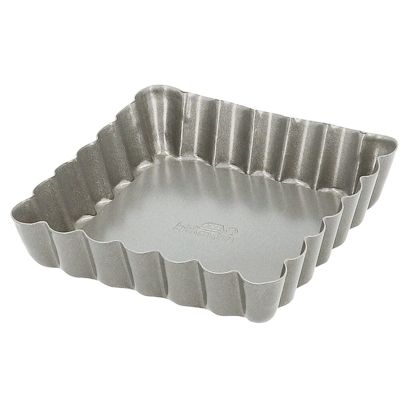 BAKERS BEST Mini-Tarte Pan Square