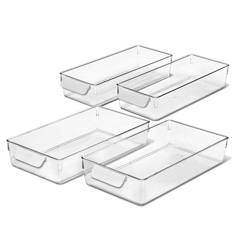 OXO 4-piece Fridge Storage Organizer Set